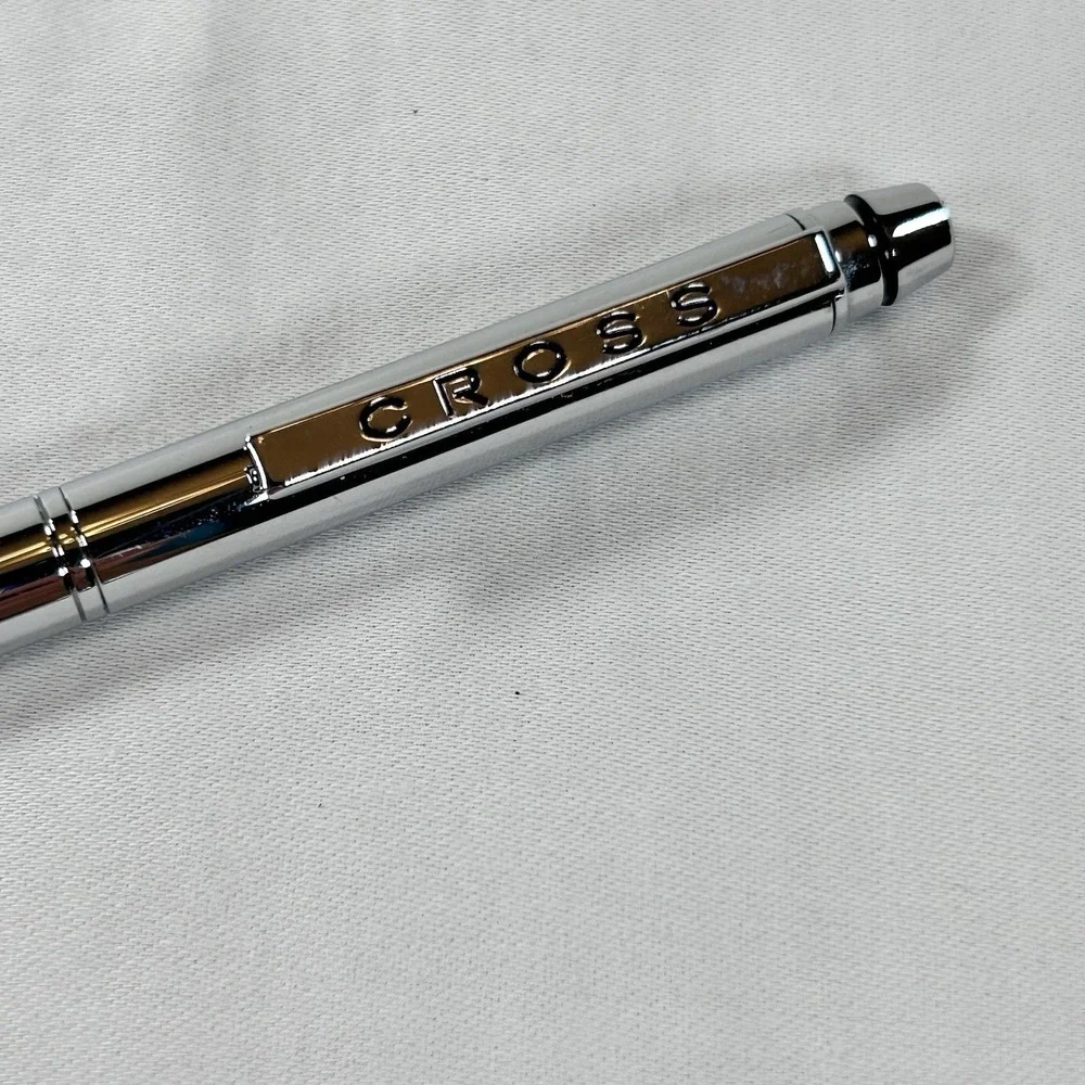 Cross Classic Silver Chrome Ballpoint Pen 5